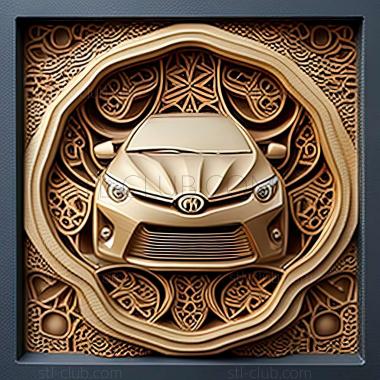 3D model Toyota Auris (STL)